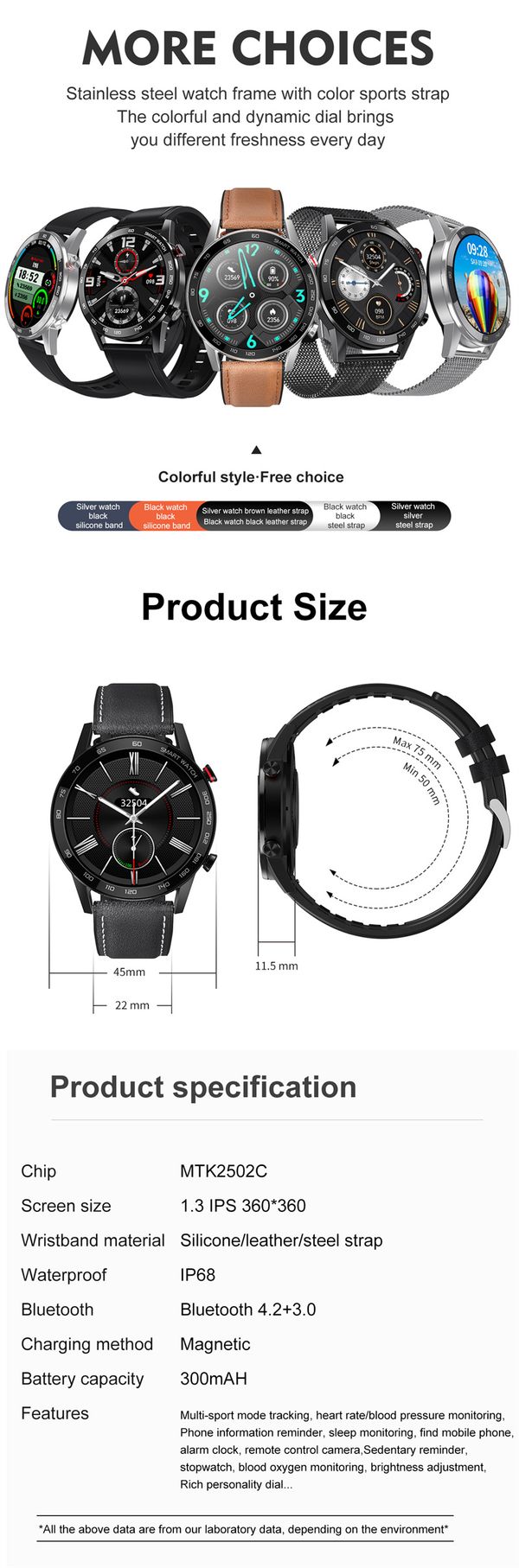 Dt95 Smart Watch 17