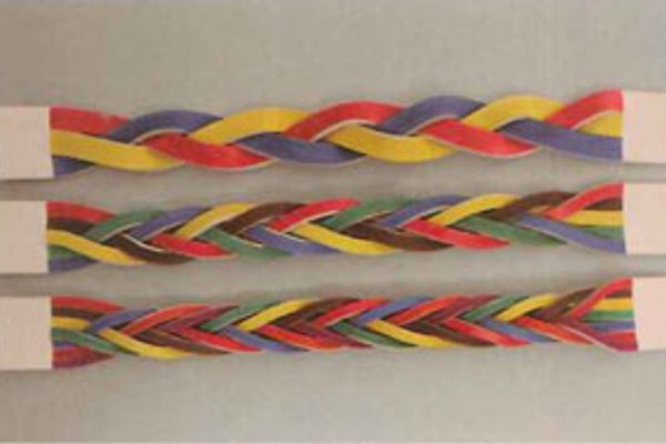 Three-string Magic Braided Leather Tutorial - Braided Leather Tutorial #10