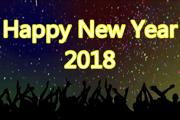 Happy New Year in 2018