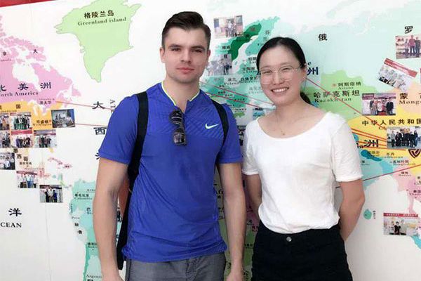 Ukrainian backpack designer Visited our factory on August 14