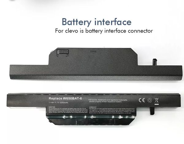 Clevo K57n Series Laptop Battery  (2)