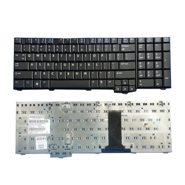 New US laptop keyboard for hp pavilion 8710 8710p 8710w keyboard - 8710 ...