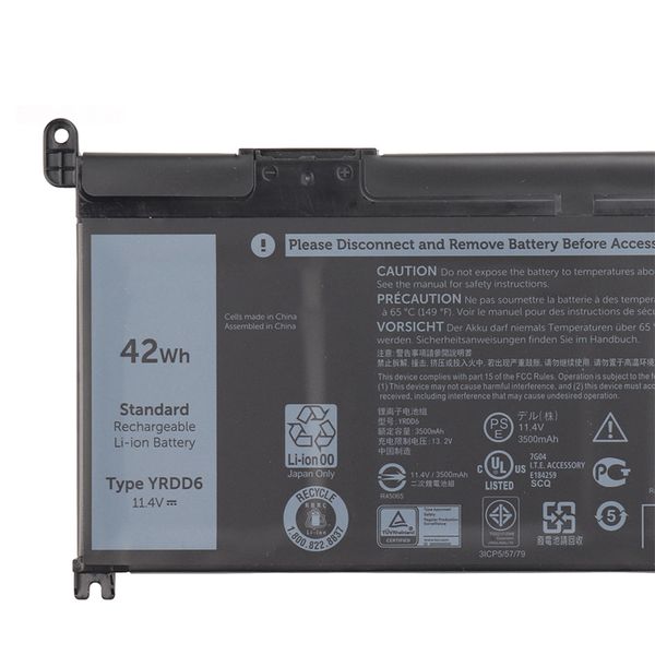 Dell Inspiron Yrdd6 Series Battery (5)