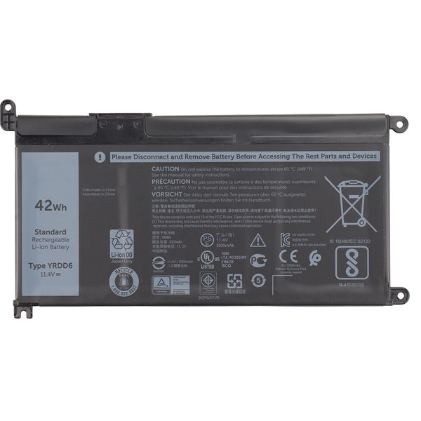 Dell Inspiron Yrdd6 Series Battery (6)