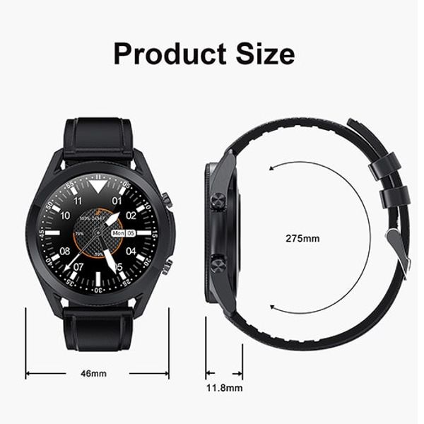 Smart Watch G33 Bluetooth Call Heart Rate Monitor Sport Men Smartwatch ...