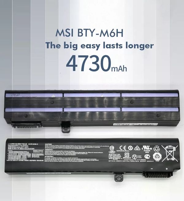 Msi Bty M6h Series Laptop Battery (7)