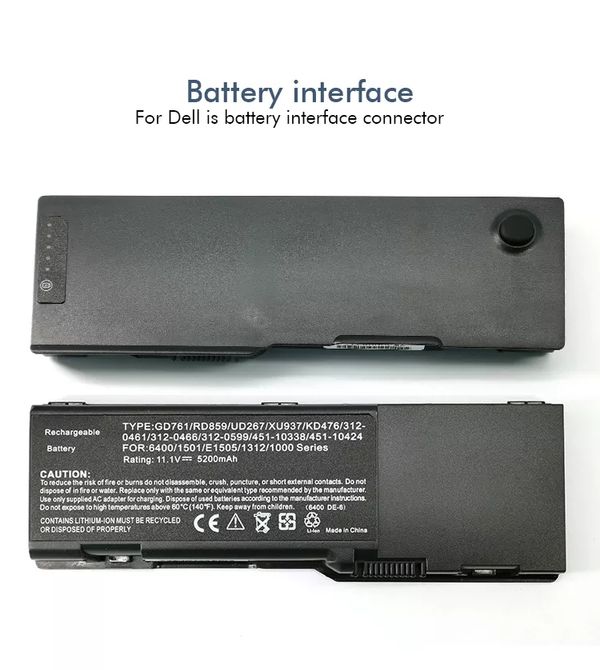 Dell 6400 Series Laptop Battery (4)