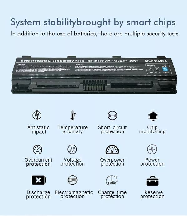 Toshiba Pa5024 Series Laptop Battery (5)