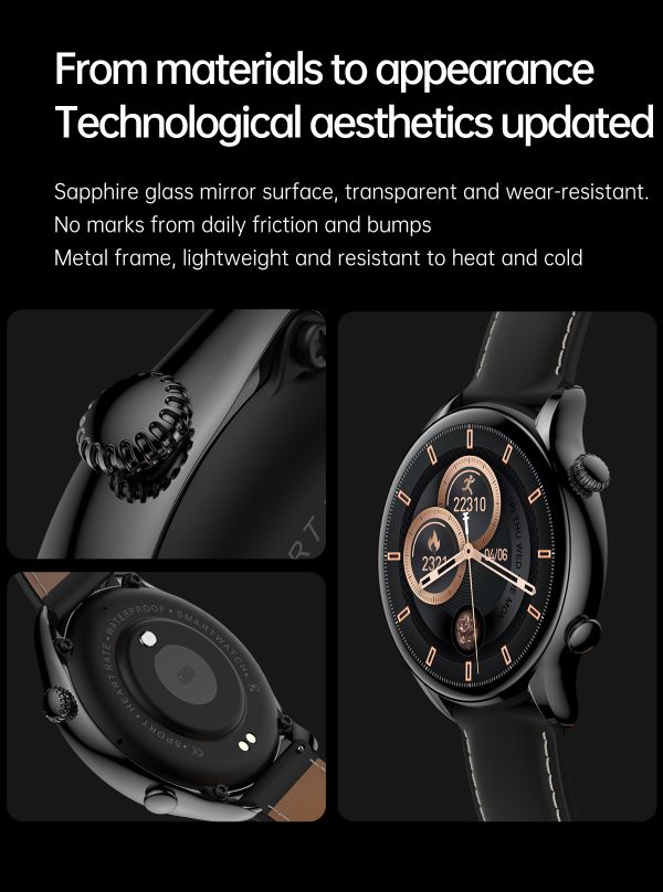 Smartwatch Leather X5 10