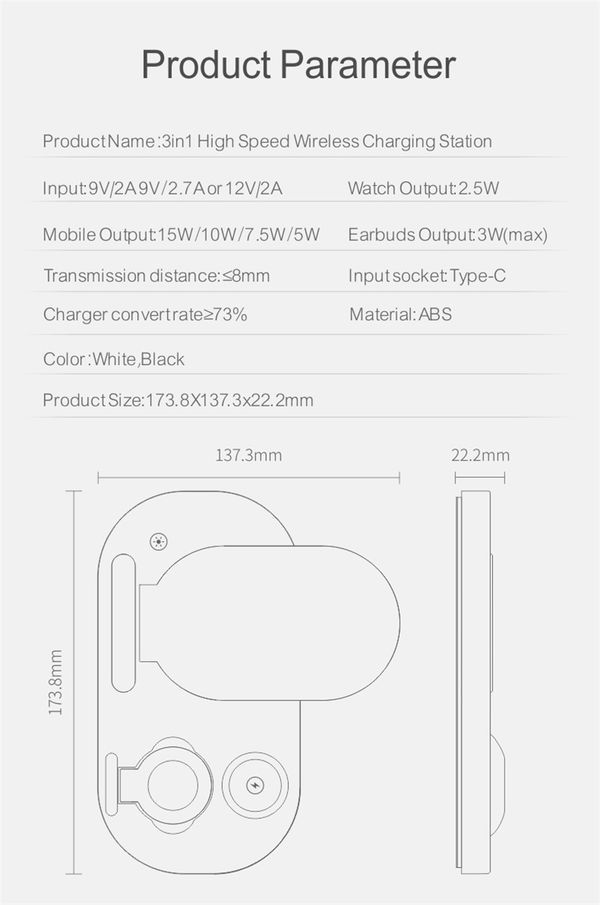 Z6s Foldable Wireless Charger 15