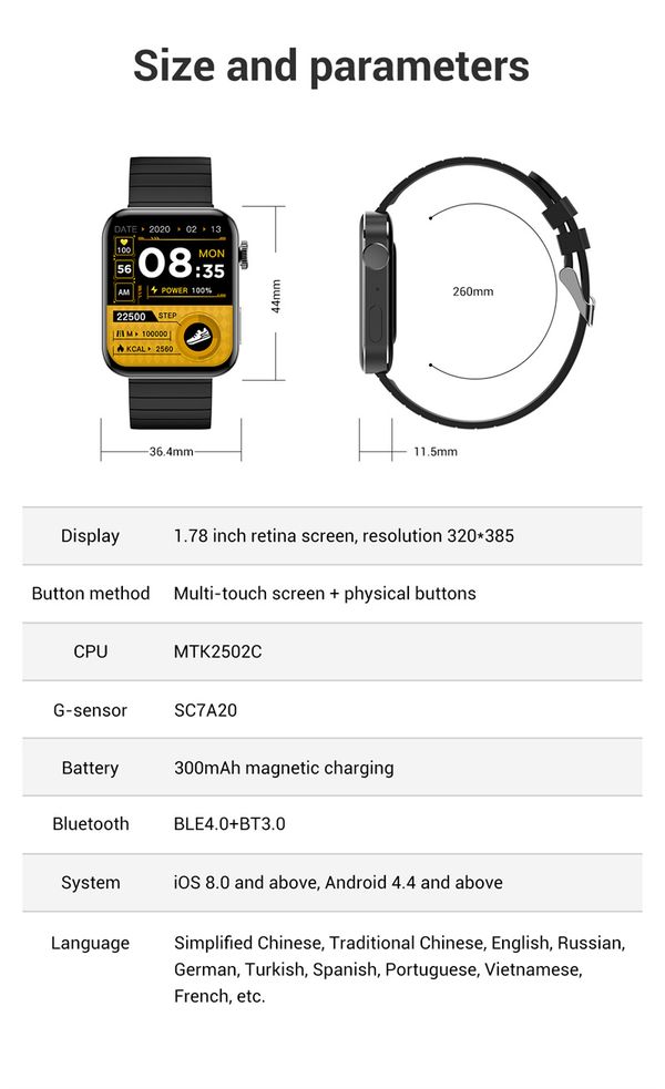 Mc93 Smart Watch 23