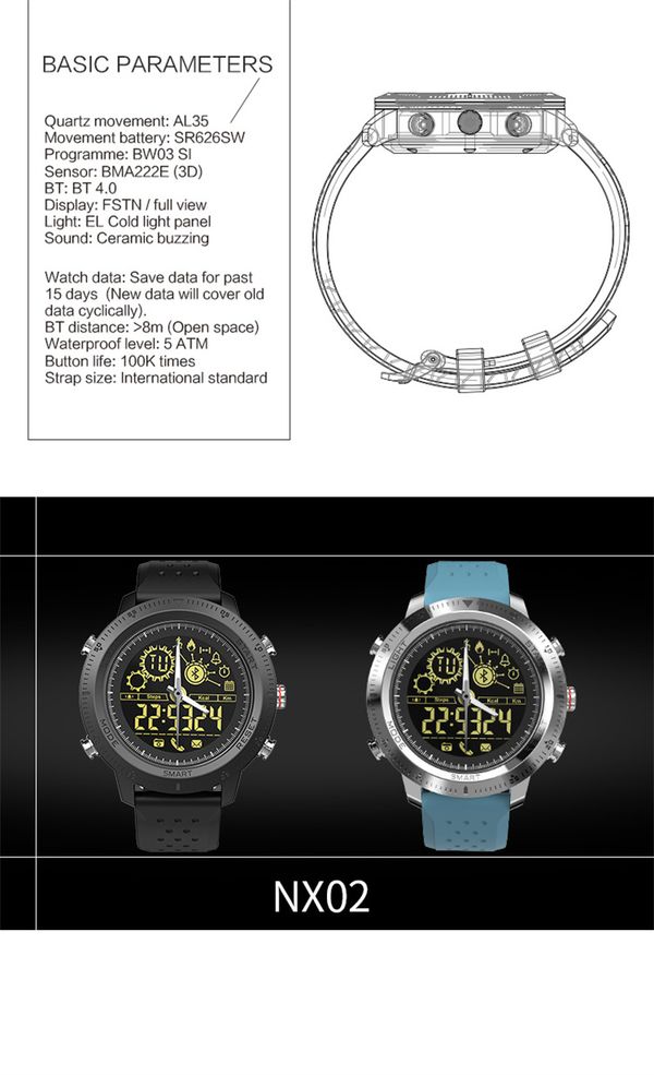 Nx02 Digital Watch 10