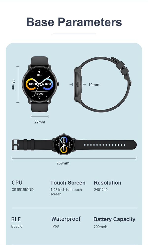 Kw77 Smart Watch 15