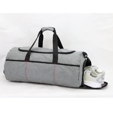 Light Polyester Duffel Travel Bags with Shoe Compartment