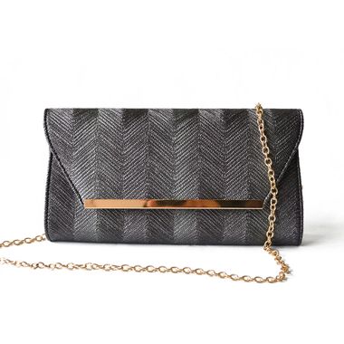 Lady Evening Clutch Shoulder Bag With Chain