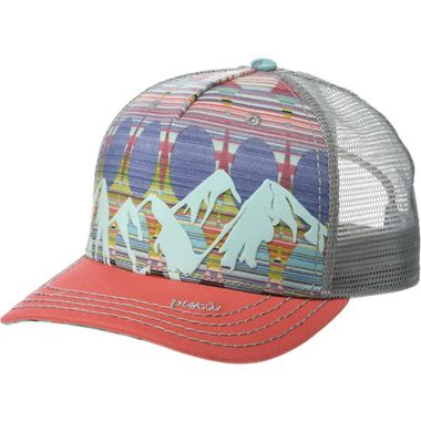 Women's Streetwear Graphic Mountain Trucker Hat