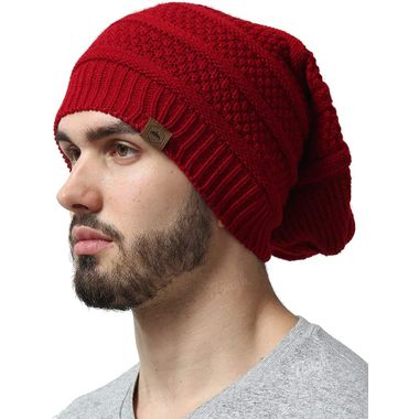 Slouchy Winter Beanie Knit Hats for Men & Women