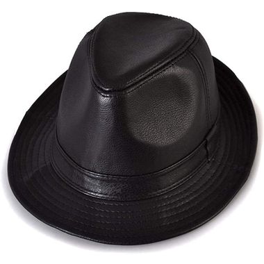 Waterproof Leather Unisex Classic Short Brim Hip Pop Cap