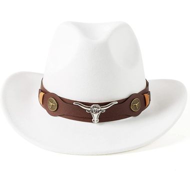 Classic Western Cowboy Hats with Wide Belt