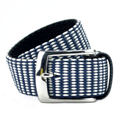 Men's Two-tone Knitted Belt
