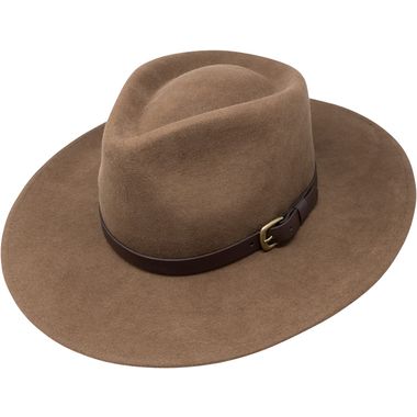 Wide Brim Fedora Leather band Fashion Outdoor Cowboy Hat