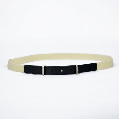 Ladies PU and Elastic Belt