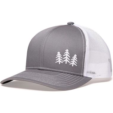 Snapback Trucker Hat Adjustable embroidered Tree