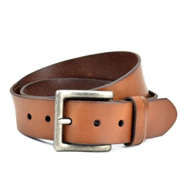 Men Waxed Leather Belt for JV Star