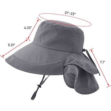 Sun Protection Breathable Wide Brim Hat For Travel