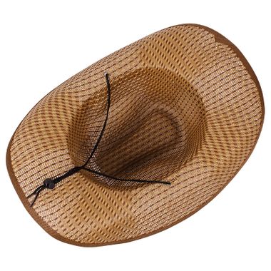 Sun Protection and Shade Cool Woven Cowboy Hat