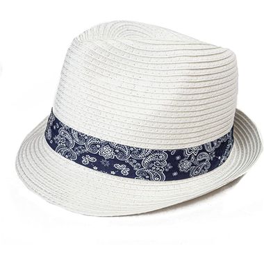 Linen Foldable Pandama Smart and Casual Straw Hat