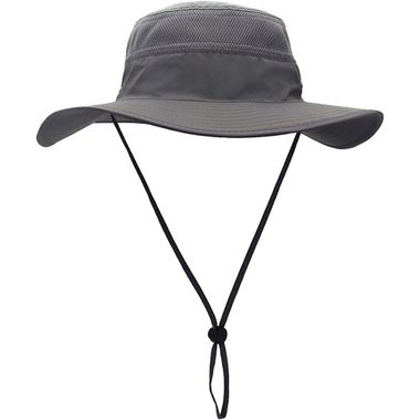 Home Prefer Men's UPF 50+ Wide Brim Windproof Bucket Hat