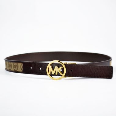 Ladies Fabric and Leather Belt for Michael Kors