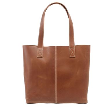 Women Simple Leather Tote Bag
