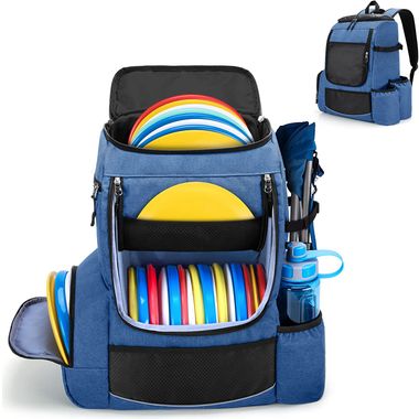 Golf Backpack with Two Sidewall Supports, Frisbee Golf Bag
