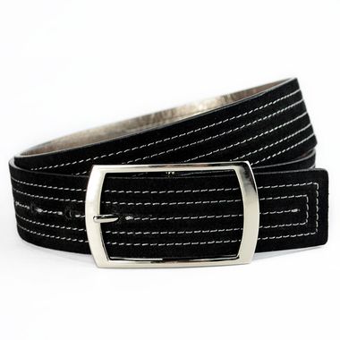 Women PU and Cow Suede Belt