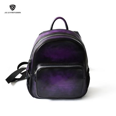 Handmade Burnish Color Backpack