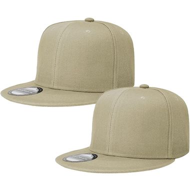 Classic Snapback Hip Pop Cap Flat Bill Blank Solid Color