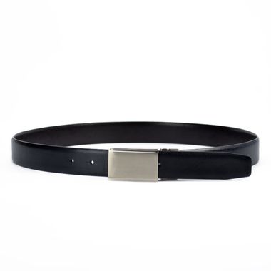 Mens Painted Leather Split and PU Belt