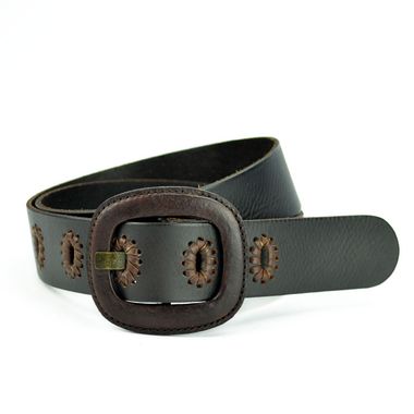 Women's Leather Belt with Special Holes