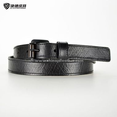 24mm Full Grain Leather Belt with Resin Rolling Buckle