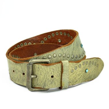 Women Wavy Leather Belt