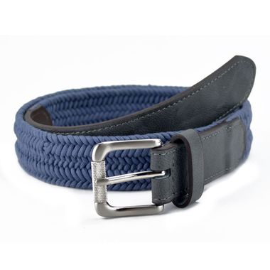 Dark Blue Knitted Belt