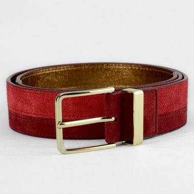 Women's PU and Cow Suede Belt