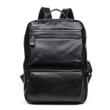 Unisex Leather Daily Laptop Backpack