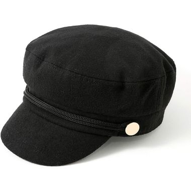 Fashion Newsboy Cabbie Flat Visor Beret Hat