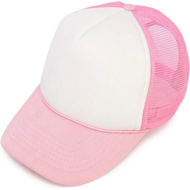 Trucker Hat Summer Mesh Cap with Adjustable Snapback Strap