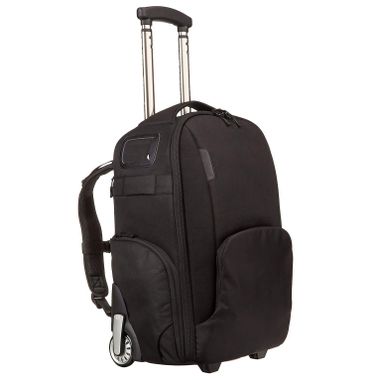 Trolley Convertible Rolling Camera Backpack with Wheels