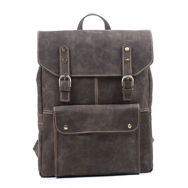 Vintage Men Genuine Leather Backpack