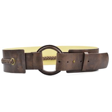 Customized Wide PU Belt for Women